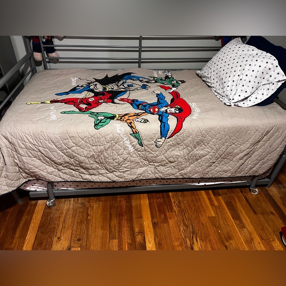 Pottery Barn Kids Bedding Pottery Barn Dc Heroes Twin Quilt Poshmark
